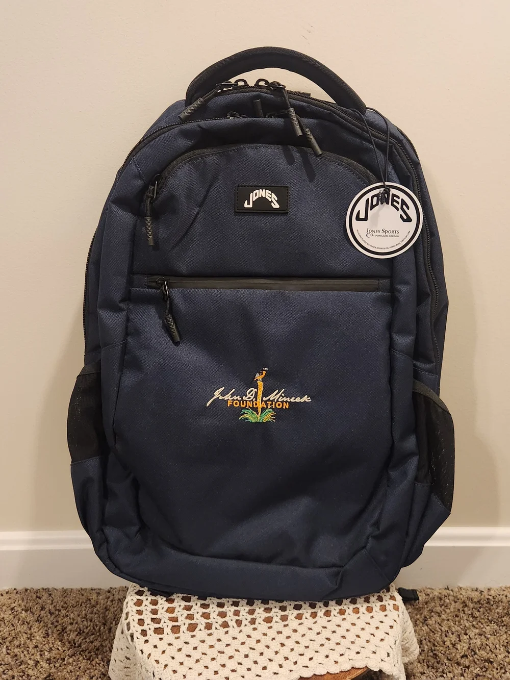 Jones Sport Navy Blue A1 Backpack NEW WITH TAGS